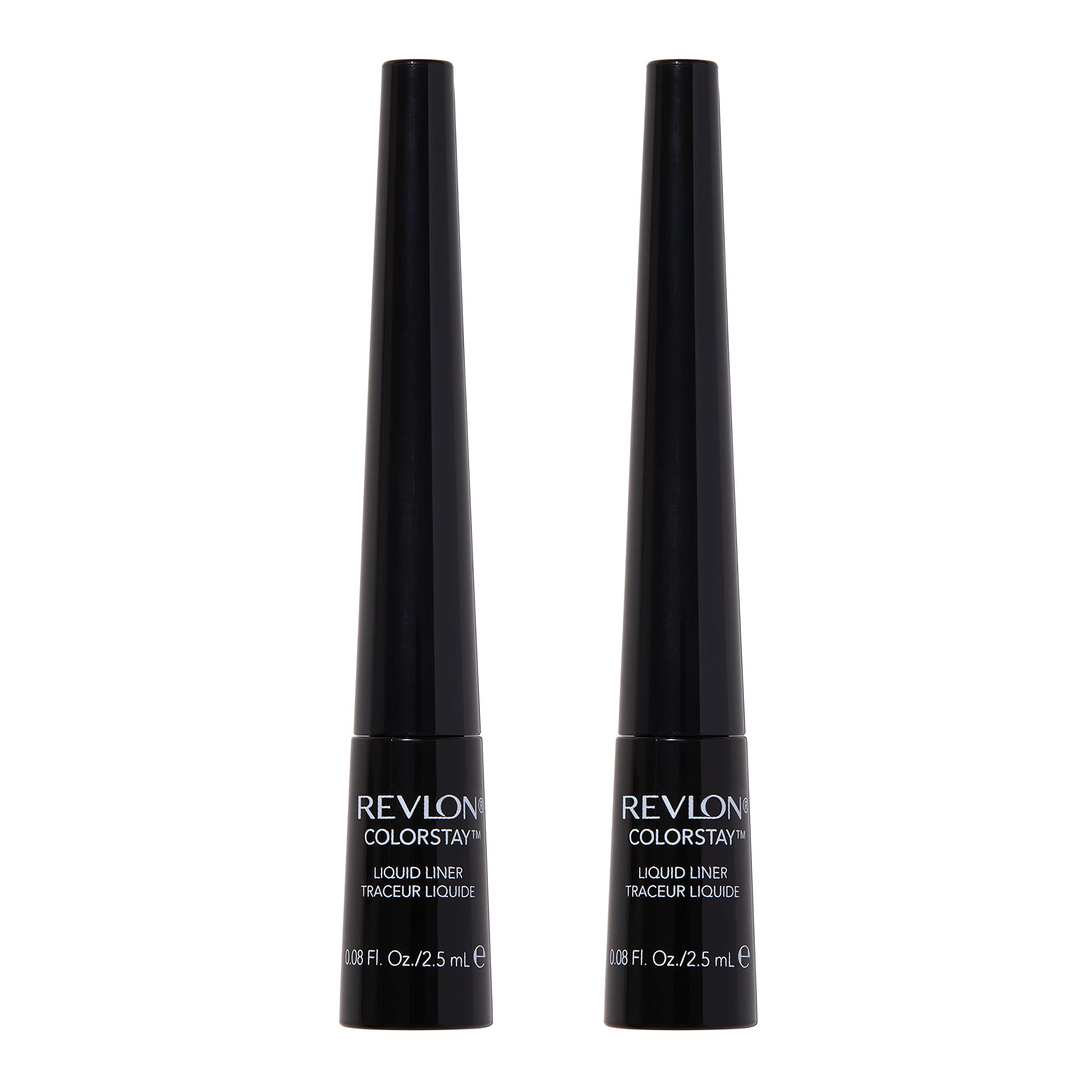 Delineador líquido REVLON ColorStay negro 251 para trazo profundo y duradero.