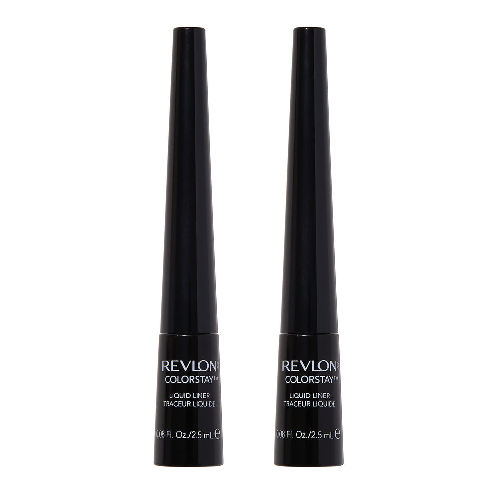 Delineador líquido REVLON ColorStay negro 251 para trazo profundo y duradero.