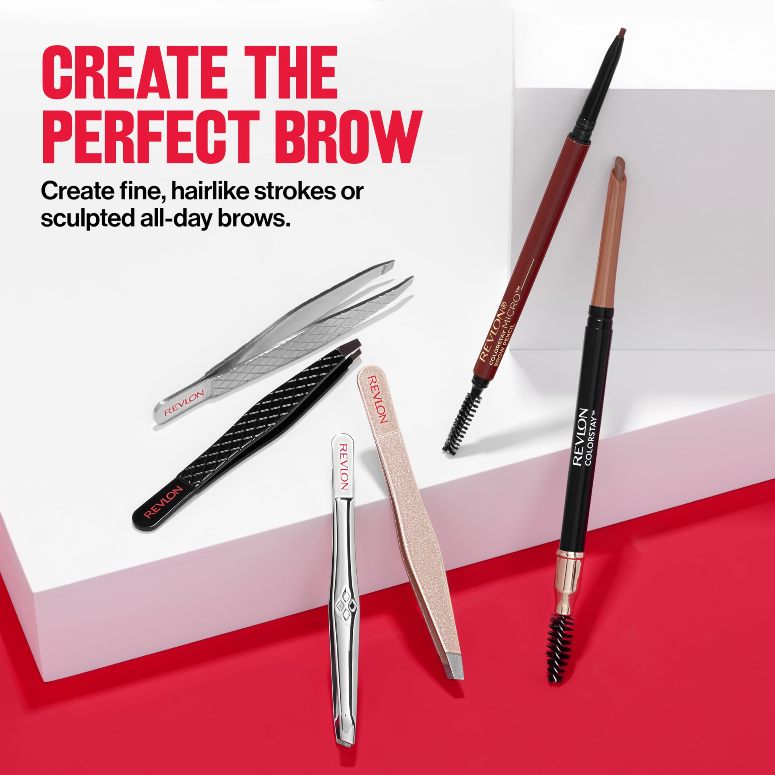 Great for precision around brows and fine facial hairs.