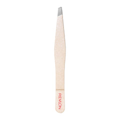 REVLON Designer Series Slant Tweezer in a bag for quick on-the-go grooming.