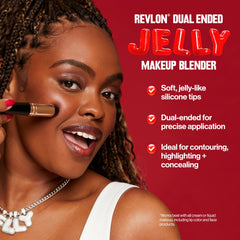 REVLON jelly concealer precision tip supports small-area blending.