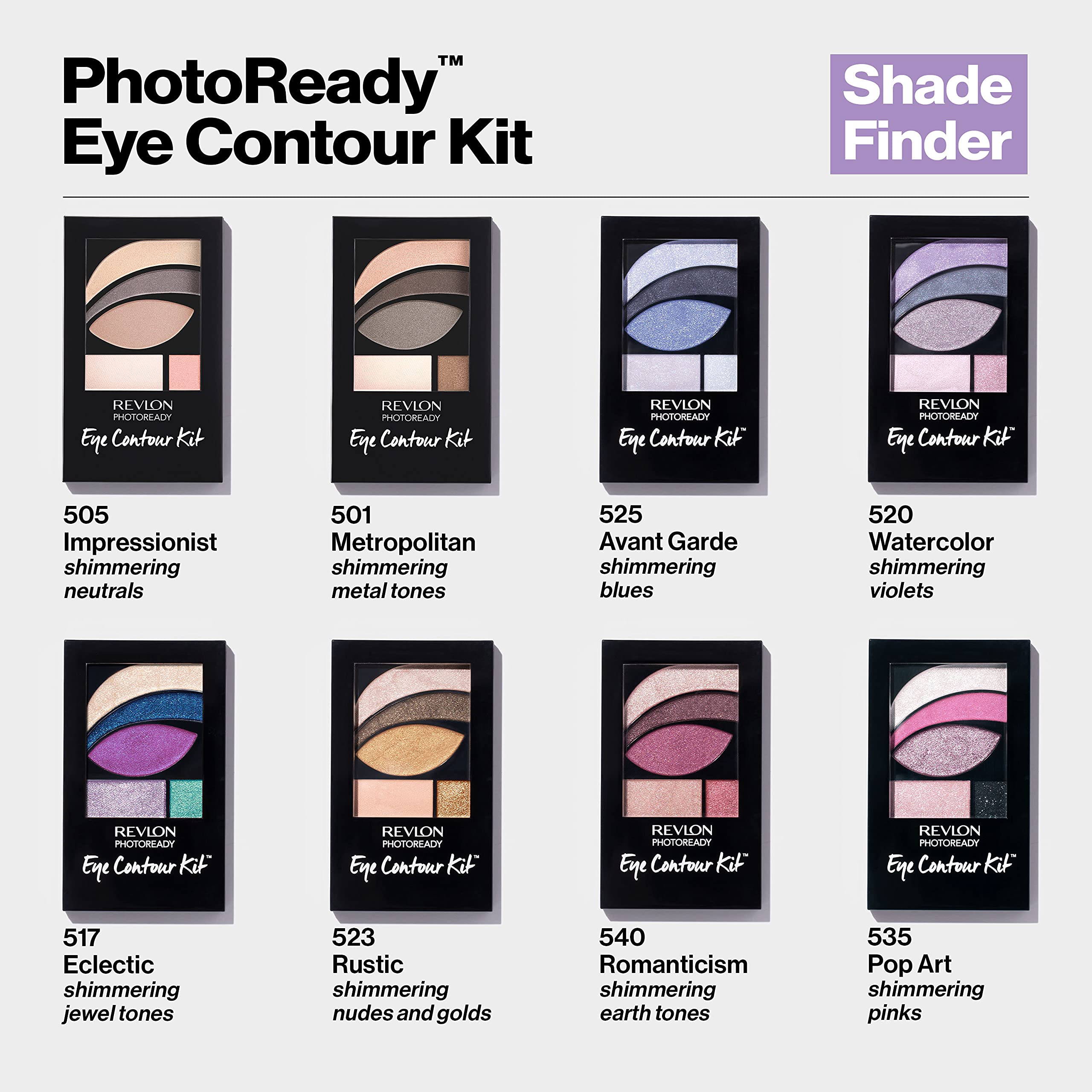 REVLON empaque compacto para llevar y crear looks.