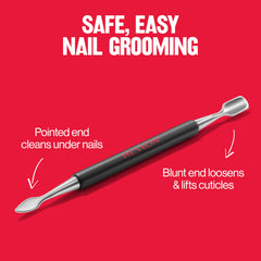 Revlon Expert nail groomer scoop end cleans under nails quickly and effectively