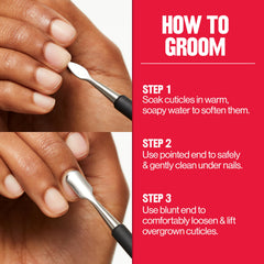Revlon stainless steel nail groomer offers durable materials for long-lasting grooming