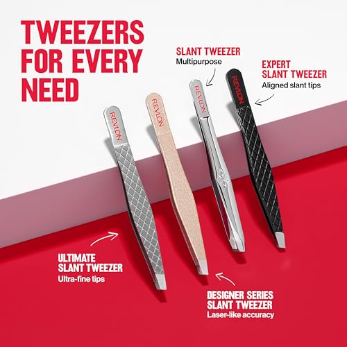 REVLON Expert Slant Tweezer easy to clean and sanitize after use.