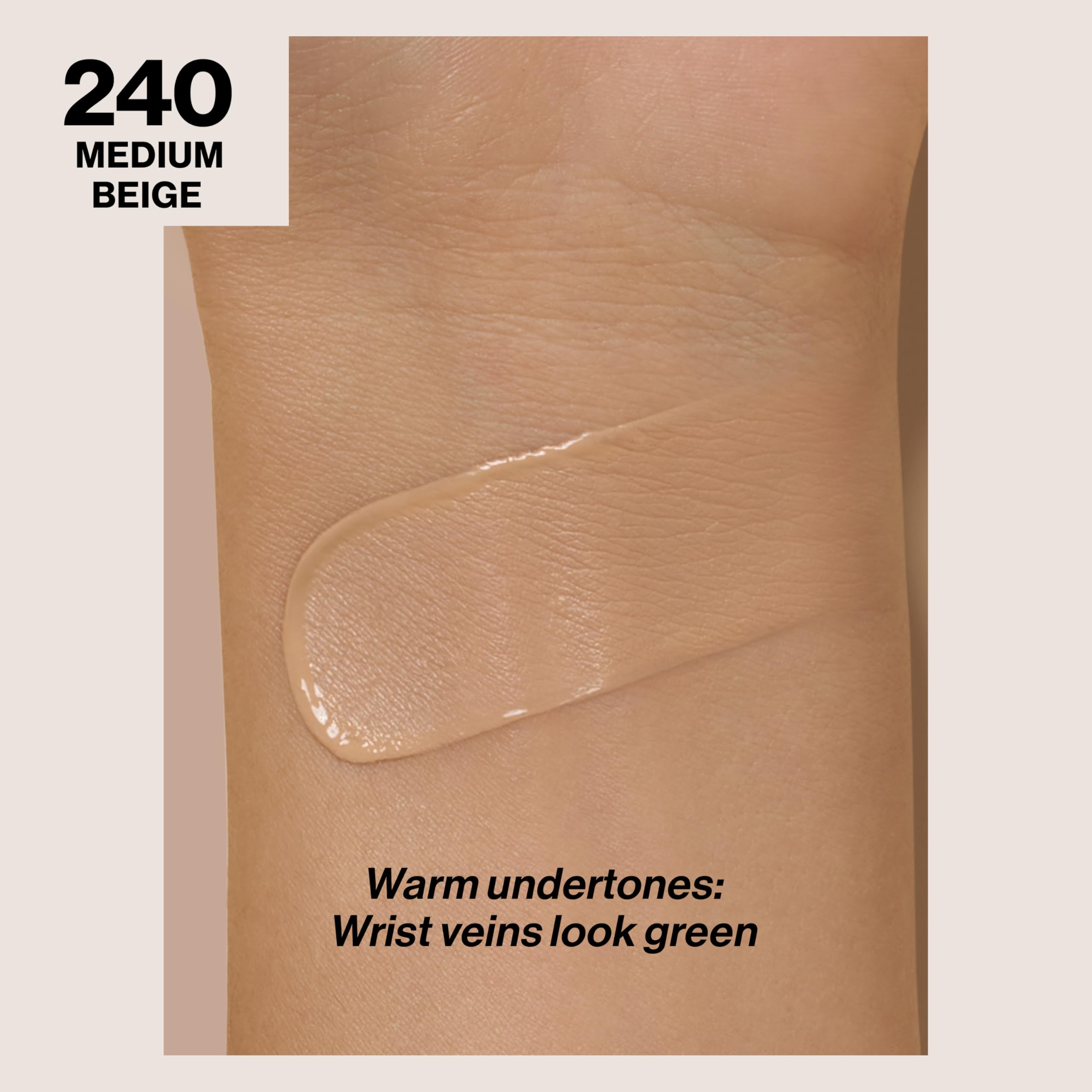 REVLON fundación líquida, envase de 1oz, portátil y fácil de usar.