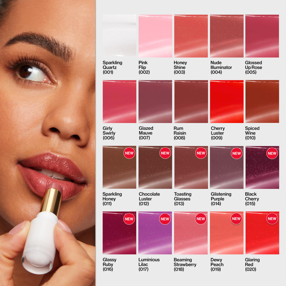 REVLON Glass Shine Balm con ácido hialurónico y aloe para labios sanos