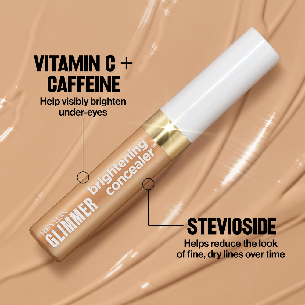 Revlon Glimmer Brightening Concealer: tono 125 ilumina piel muy clara.