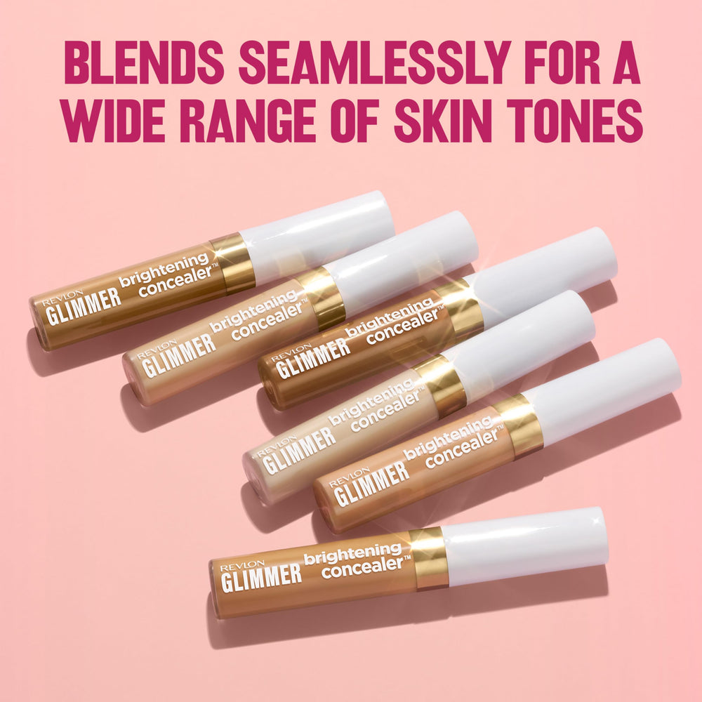 REVLON Glimmer Corrector iluminador en punta de nariz para iluminación suave.