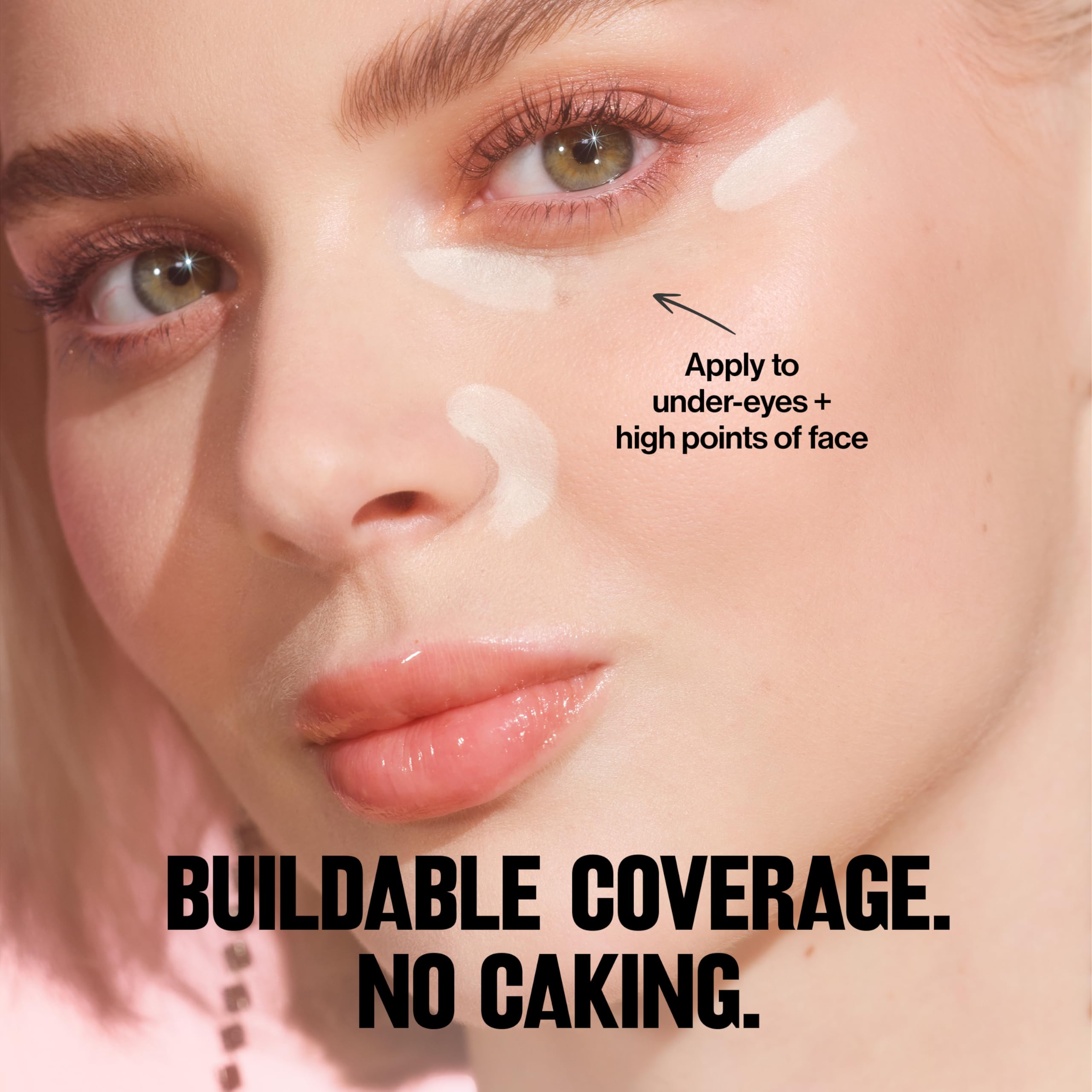REVLON Glimmer Corrector iluminador tono neutro claro para piel clara.