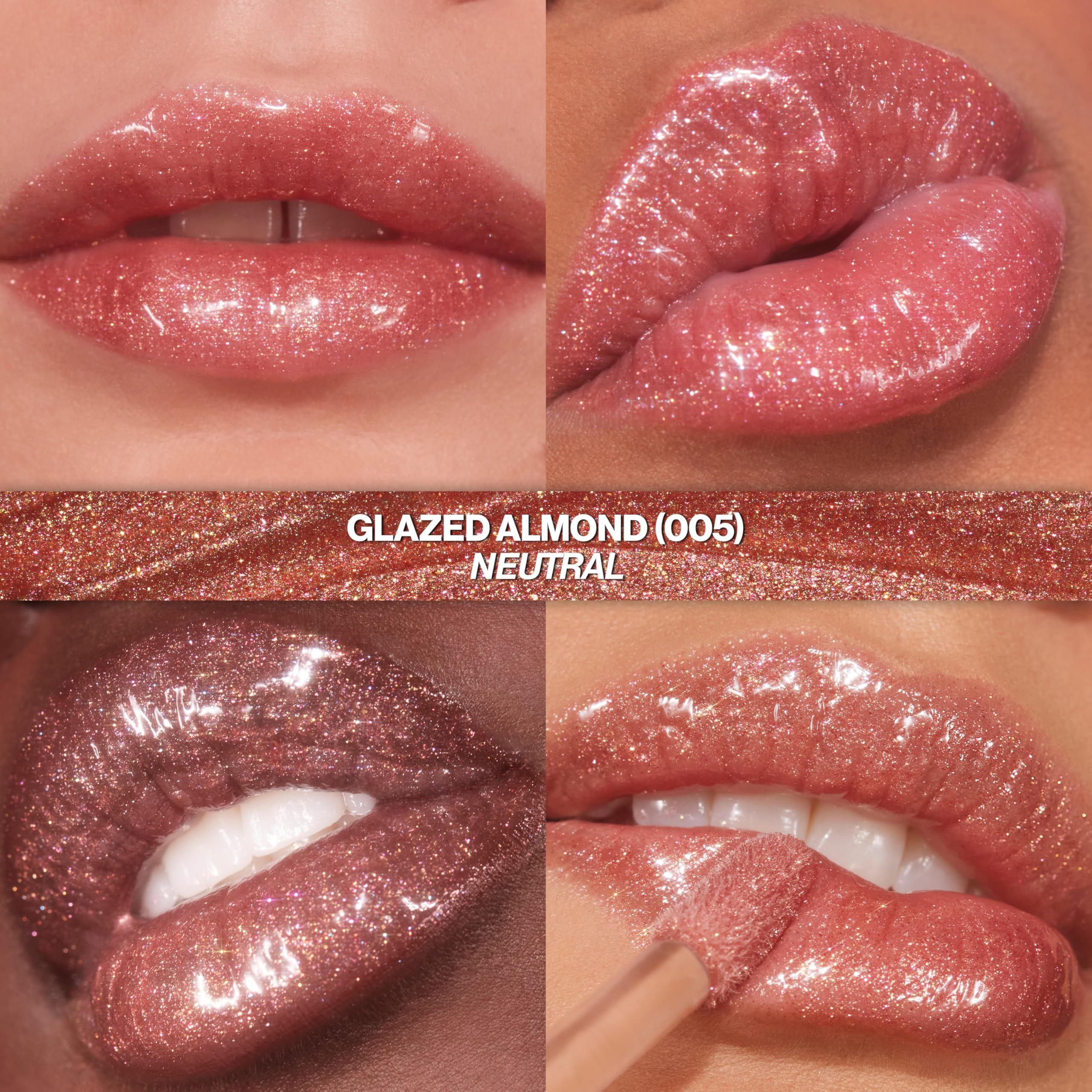 REVLON Glimmer Gloss brillos 3D y destellos para labios más luminosos.