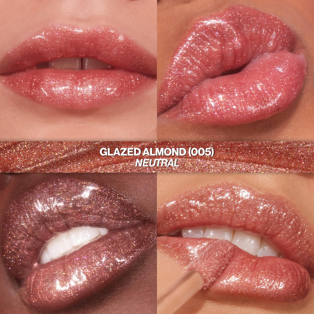 REVLON Glimmer Gloss brillos 3D y destellos para labios más luminosos.