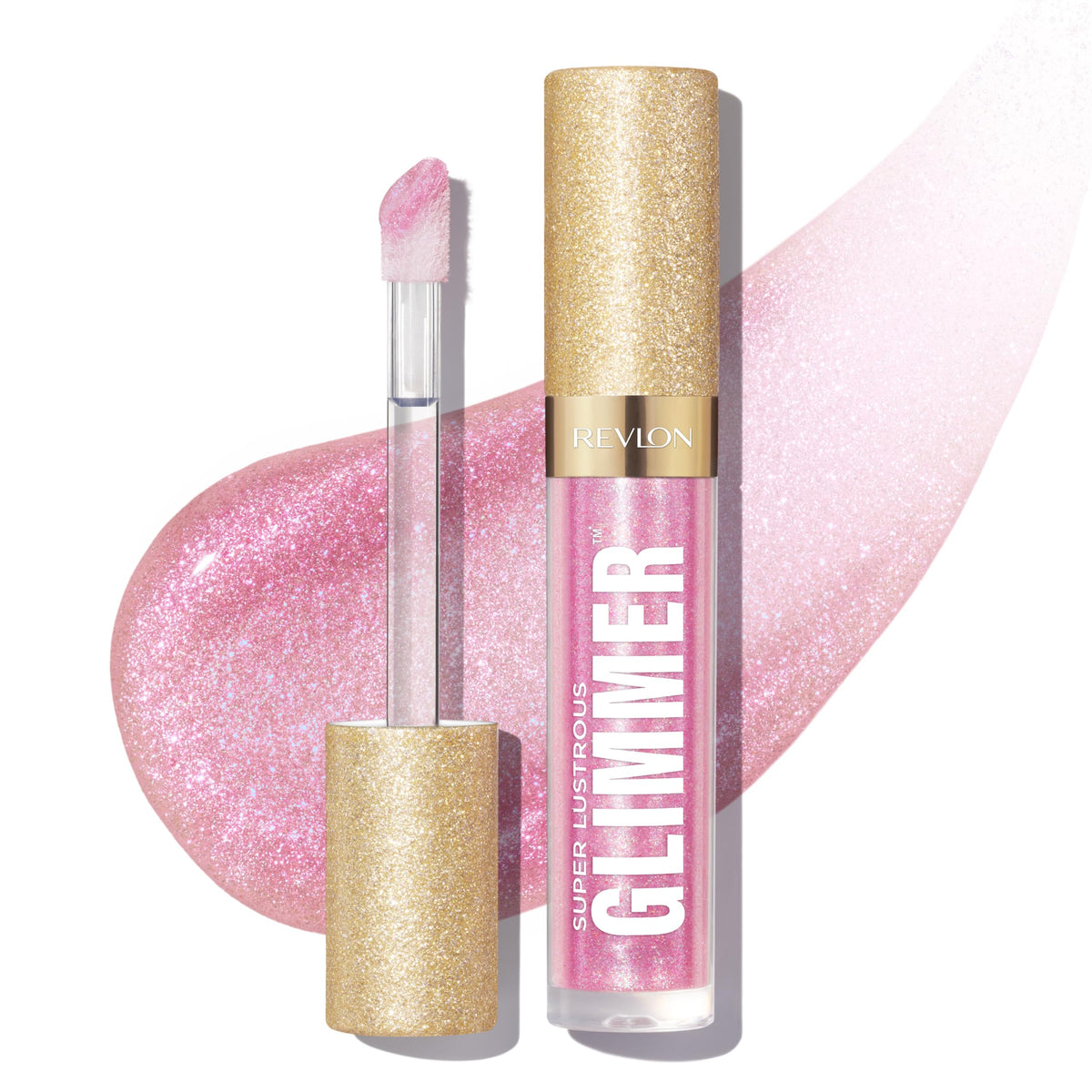 REVLON Glimmer Gloss brinda brillo multidimensional para labios definidos y radiantes.