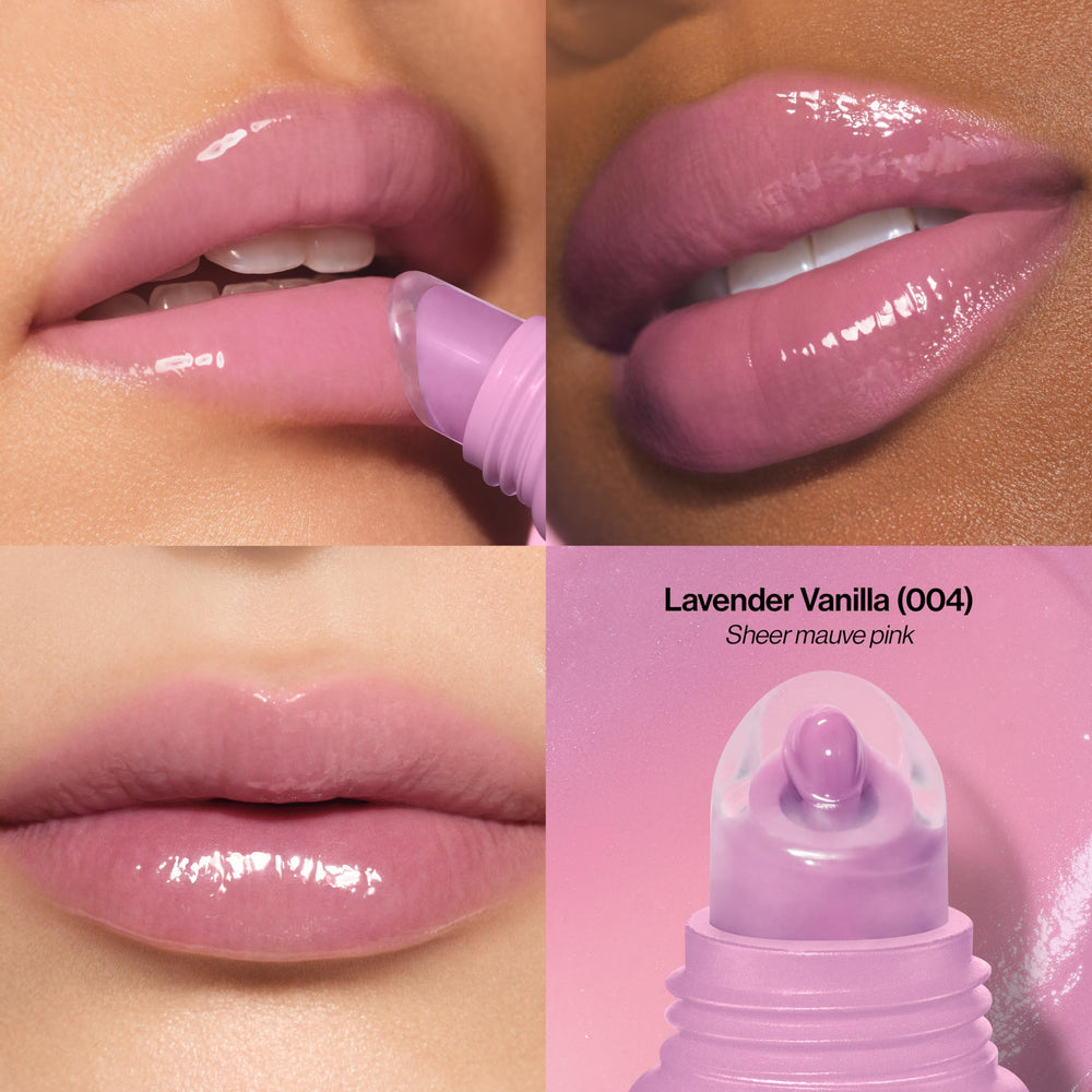 REVLON Glimmer Lip Treat Balm + Mask con punta de silicona para aplicación uniforme