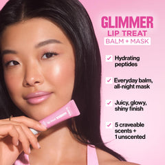 REVLON Glimmer: uso diario y nocturno para labios nutritivos.