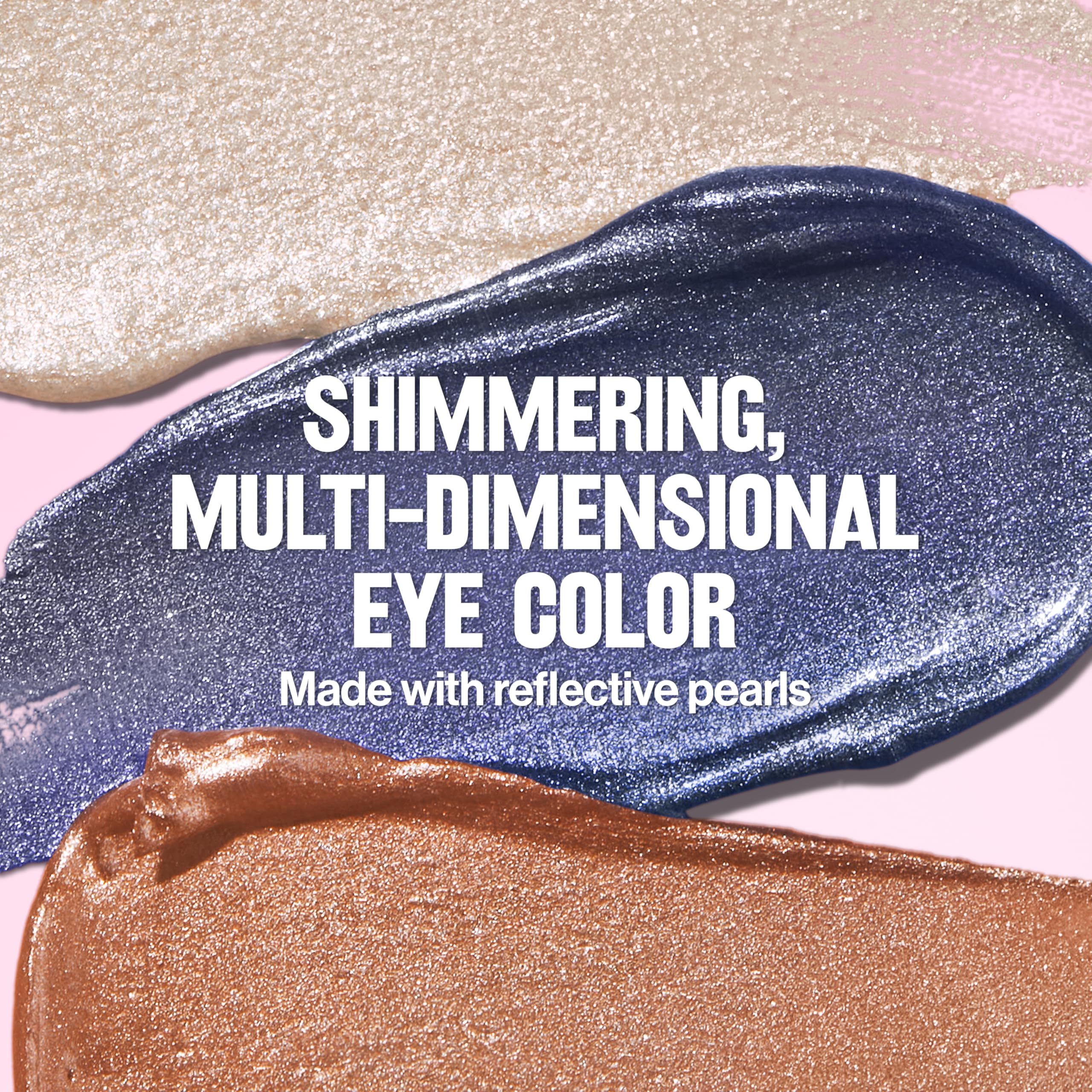 REVLON Glimmer Liquid Shadow 206 UFGlo, textura a base de agua, sensación ligera.