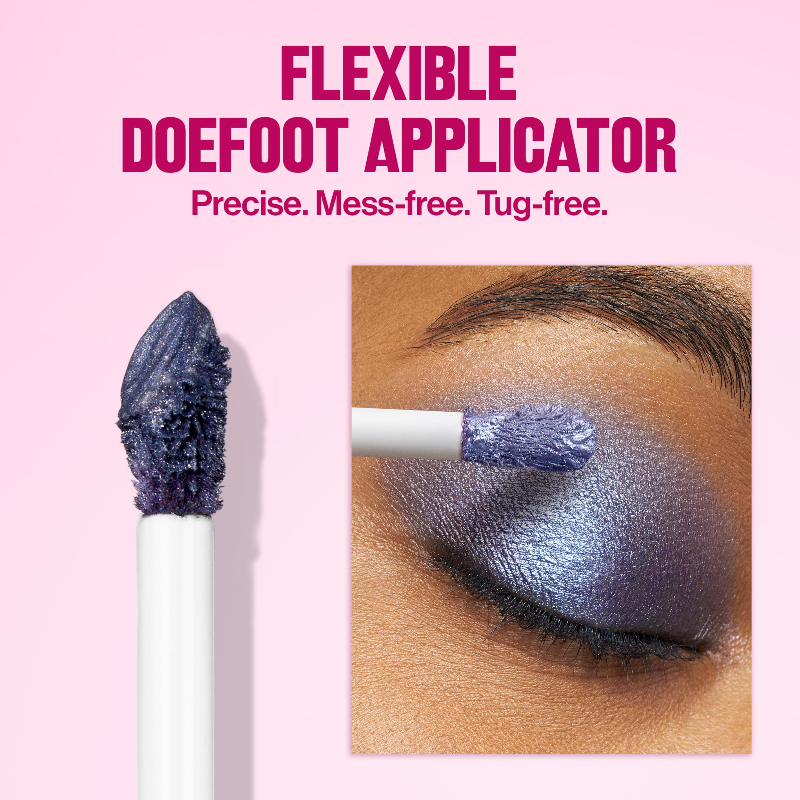 REVLON Glimmer Liquid Shadow 206 UFGlo, ocho tonos intensos para looks versátiles.
