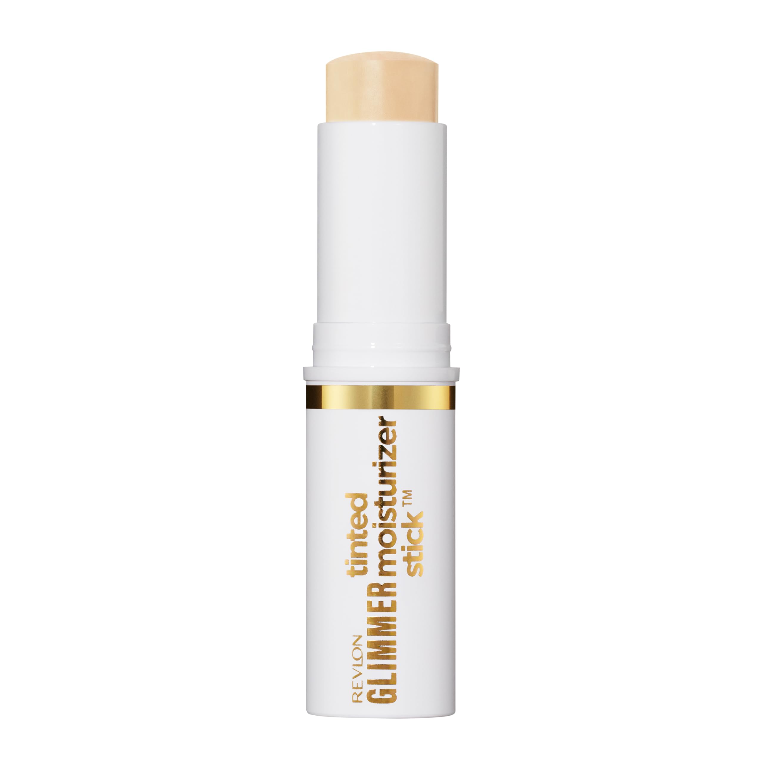 REVLON Glimmer Stick: aplicación deslizante para un acabado luminoso y natural.
