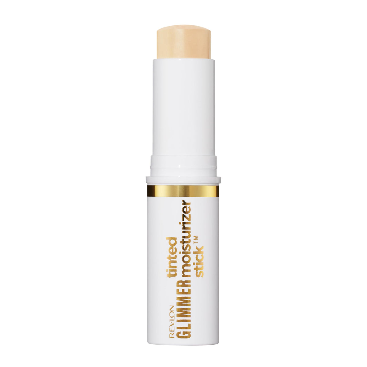 REVLON Glimmer Stick: aplicación deslizante para un acabado luminoso y natural.