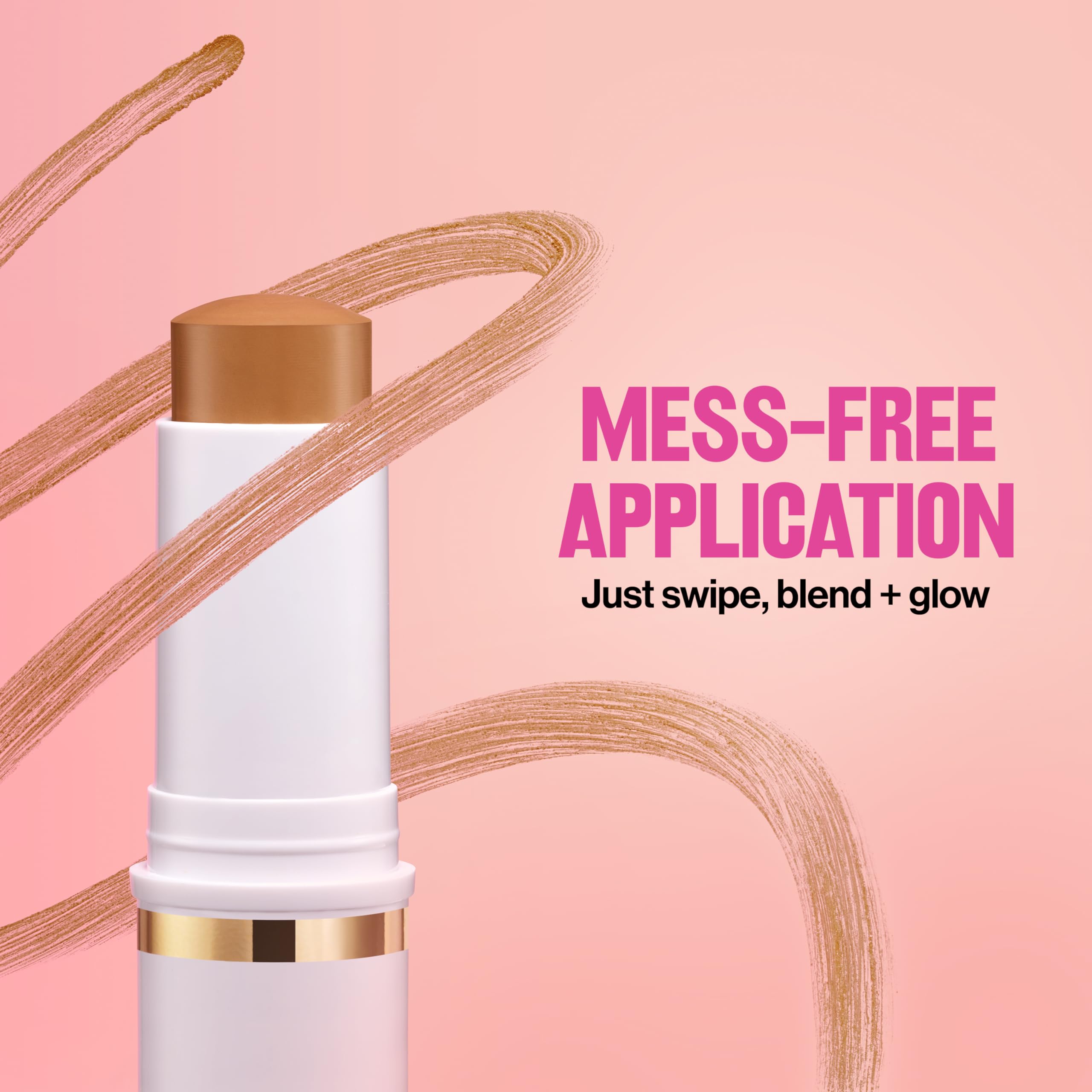 REVLON Glimmer Stick: duración todo el día con sensación suave.