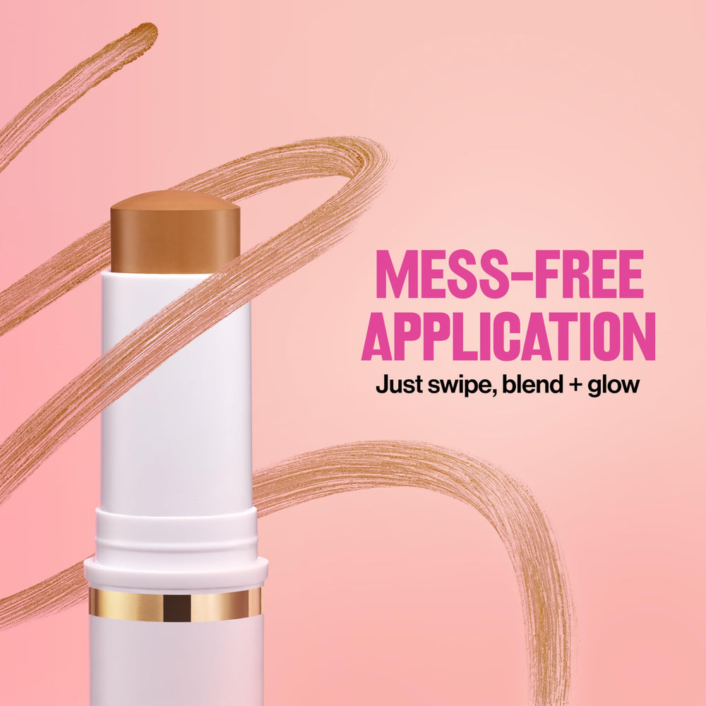 REVLON Glimmer Stick: duración todo el día con sensación suave.