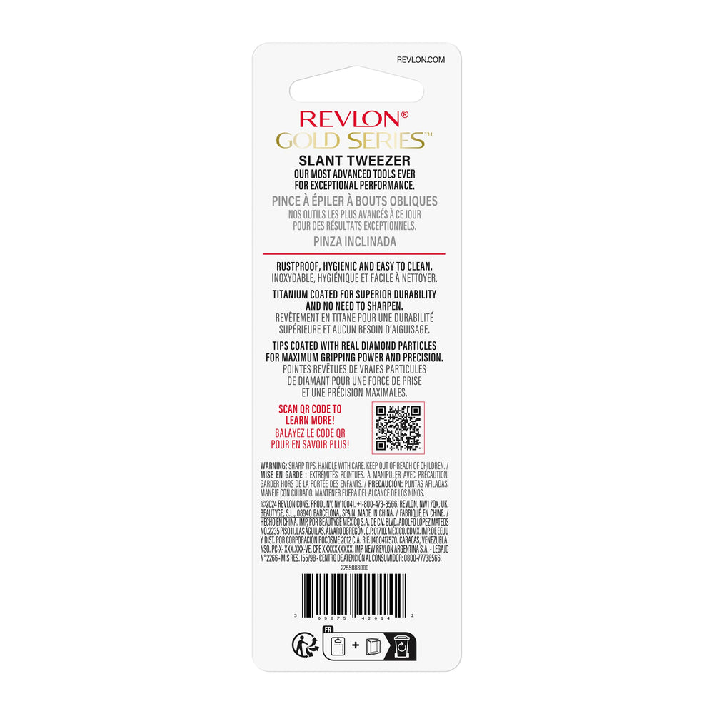 REVLON Gold Series Precise Eyebrow Grooming for stray hairs and facial shaping.