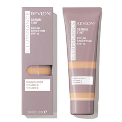 REVLON Illuminance Serum Tintado, botella visible, tono natural y acabado satinado duradero