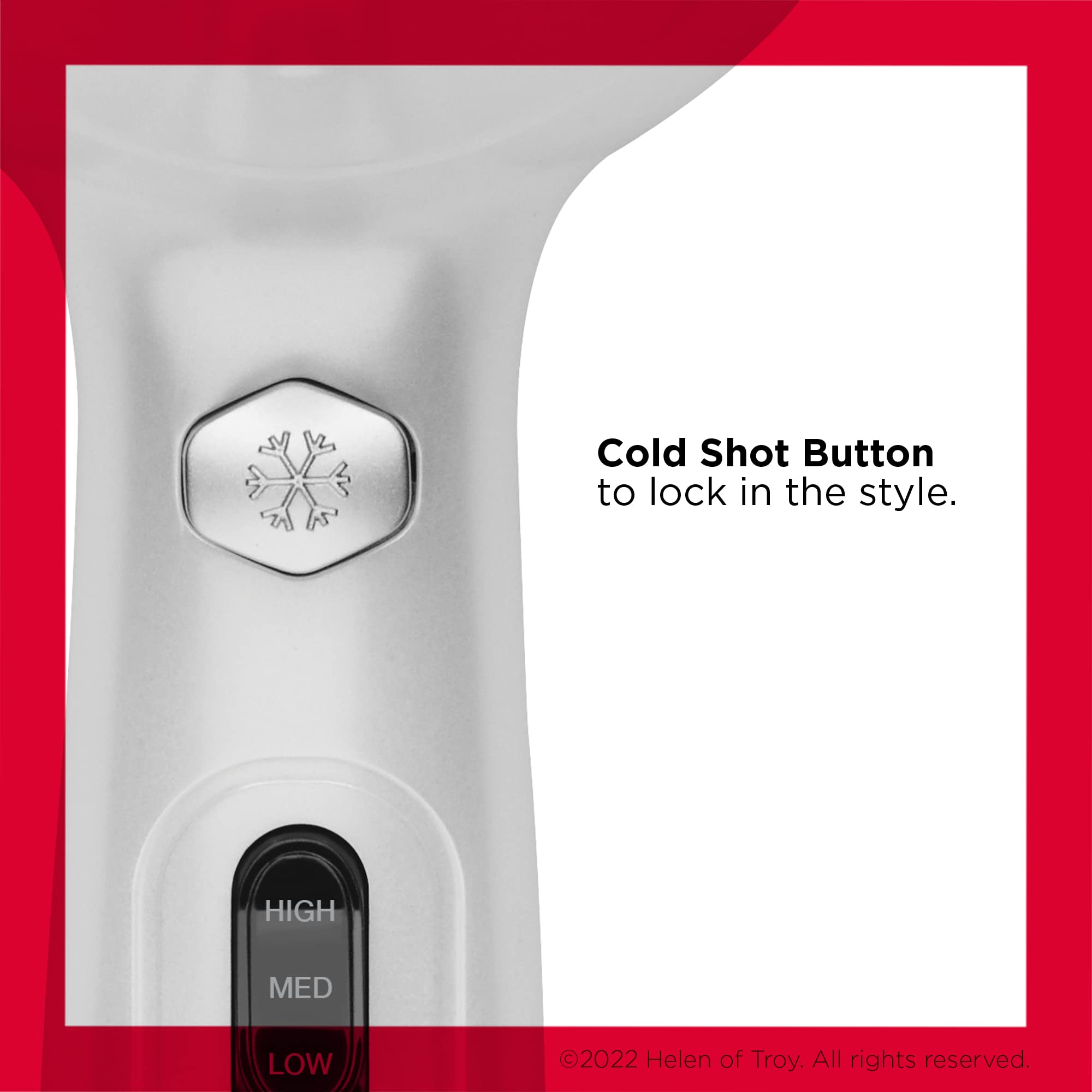REVLON infrared hair dryer ionic technology speeds drying while boosting shine.