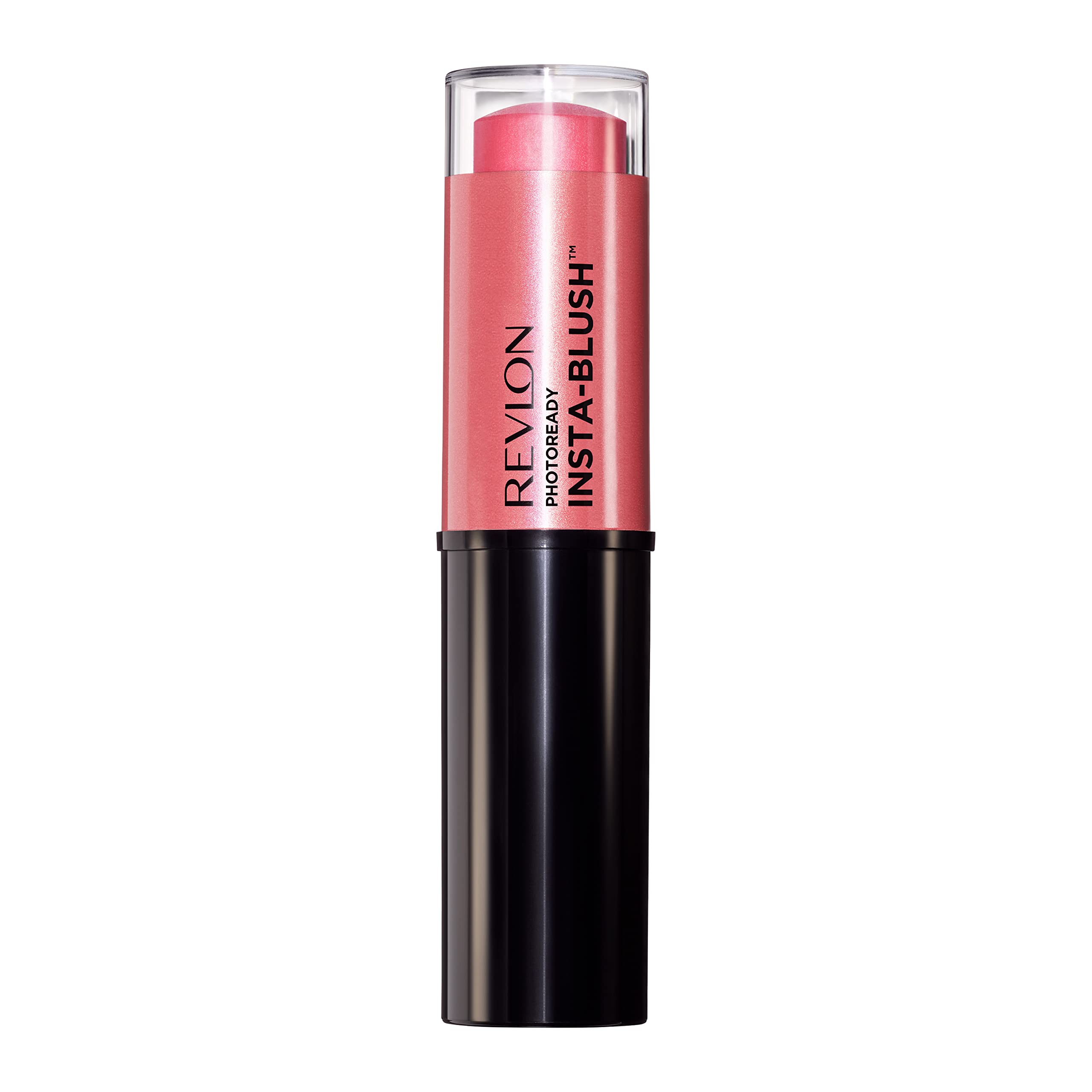 Aplicación rápida de REVLON Insta-Blush Stick para un acabado fresco.