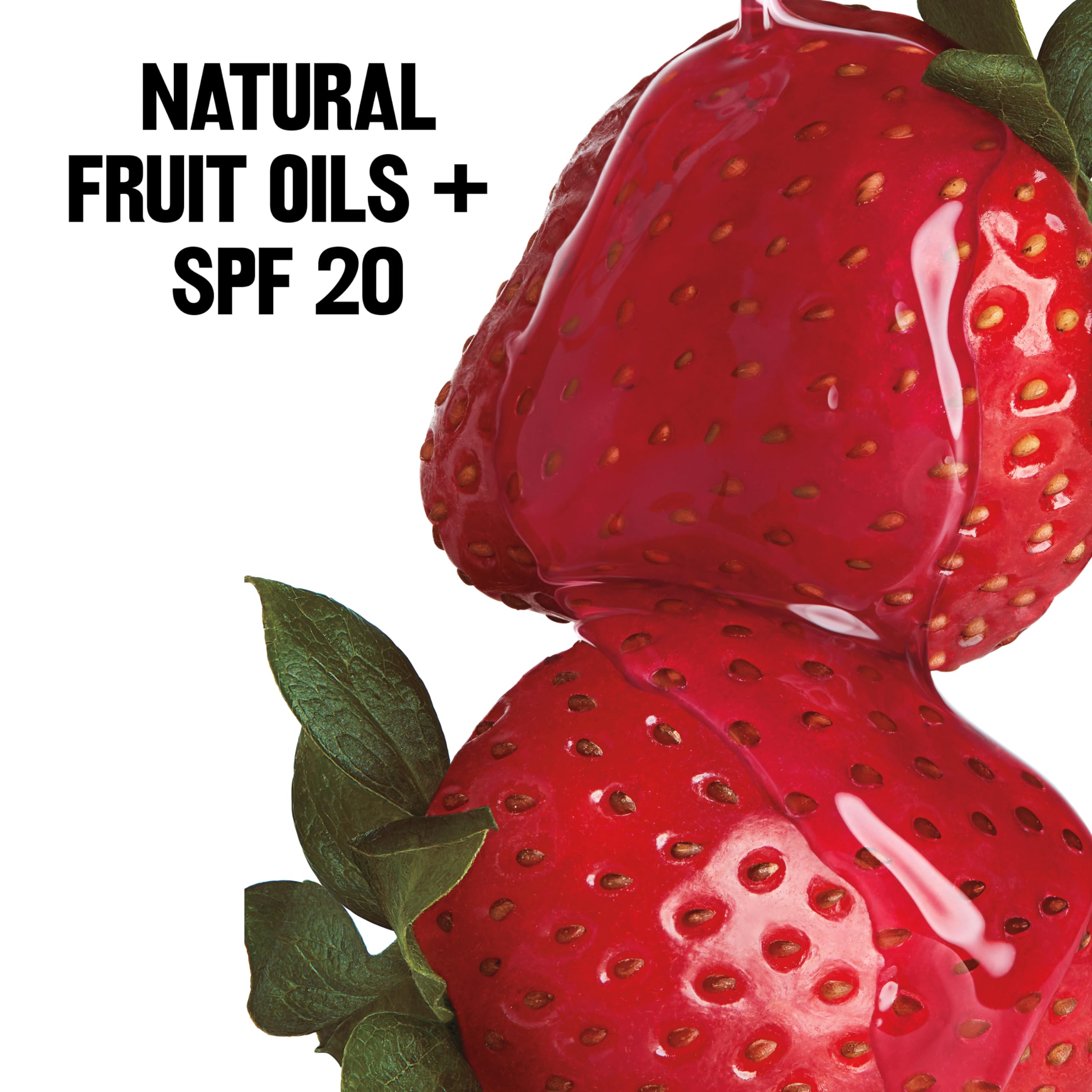 Revlon Kiss Tinted Lip Balm Berry Burst flavor adds fruity sweetness with a sheer tint.