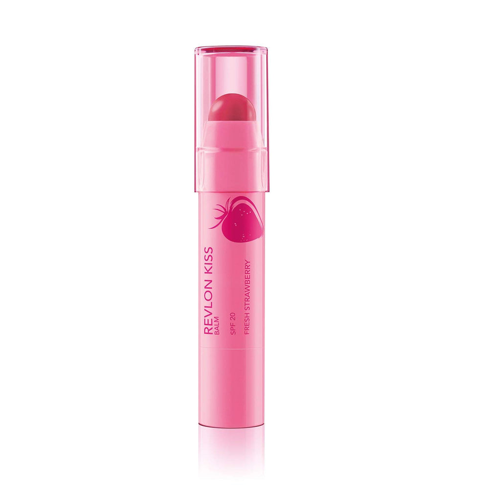 Revlon Kiss Tinted Lip Balm hydration-rich formula keeps lips moisturized all day.