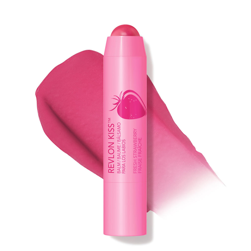 Revlon Kiss Tinted Lip Balm SPF 20 tube for daily hydration and subtle color.