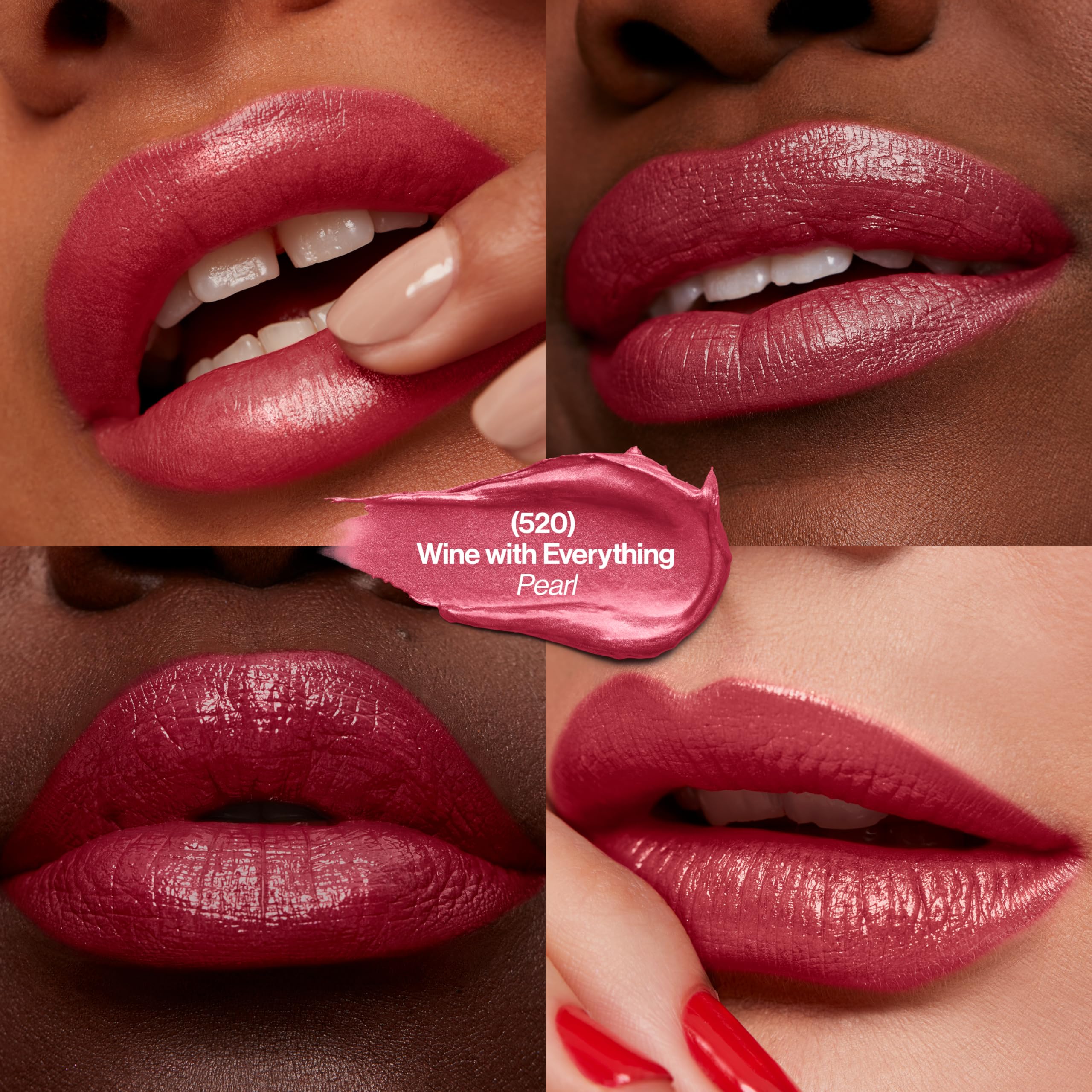 REVLON Labial Super Lustrous, color intenso en una pasada para un look audaz