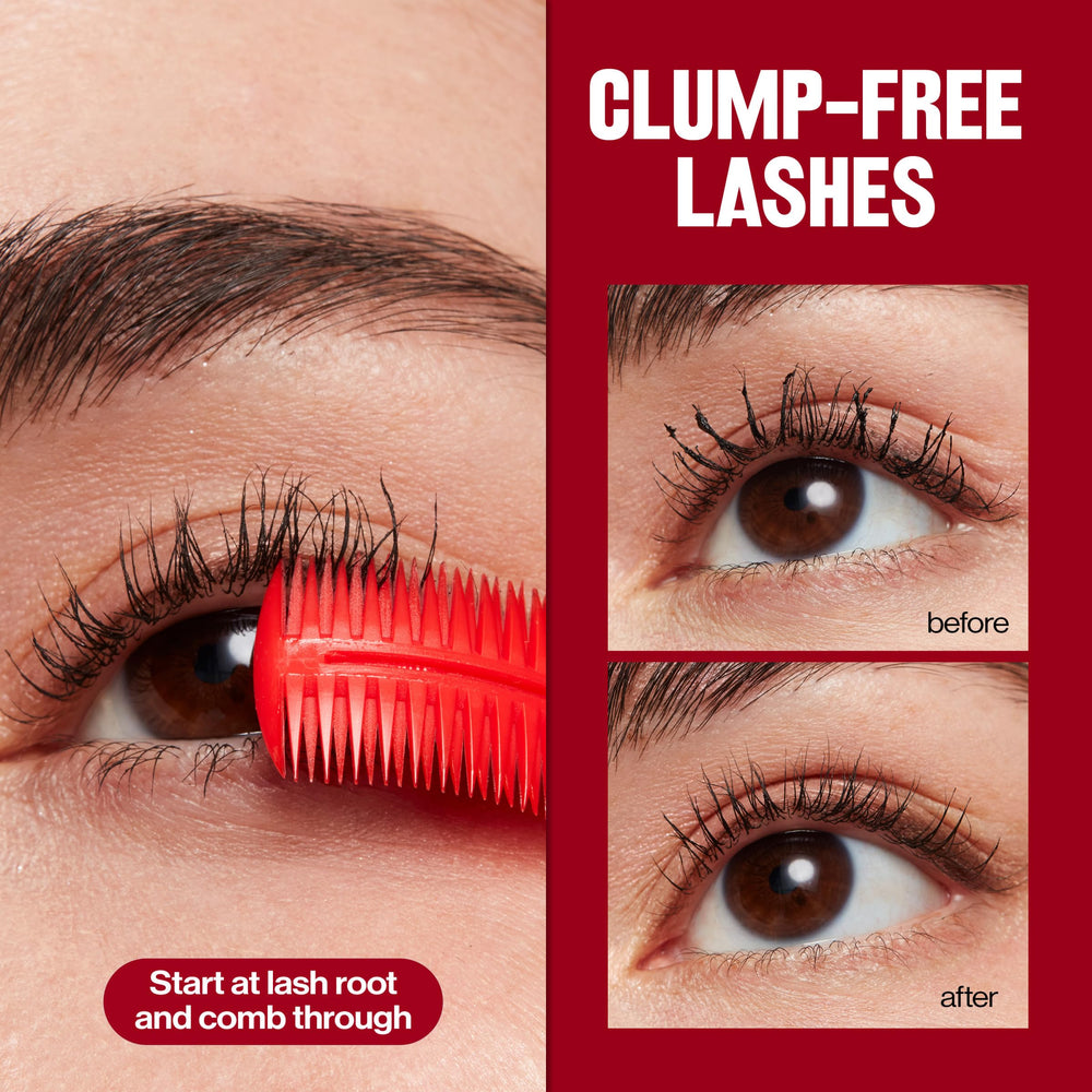 Revlon Lash and Brow Styling Tool versatile use for all eye shapes.