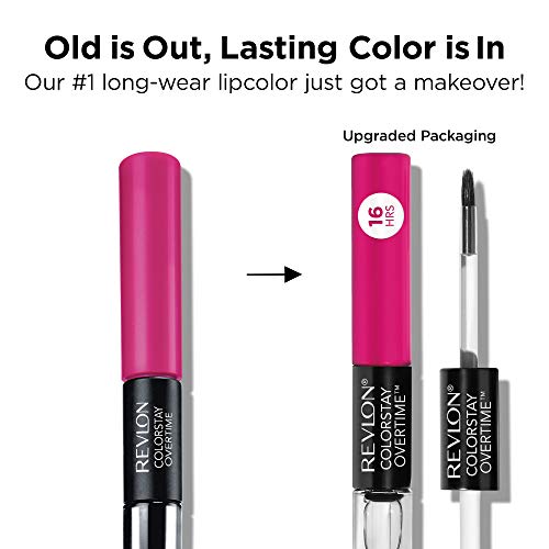 Revlon longwear lip color lasts up to 16 hours.