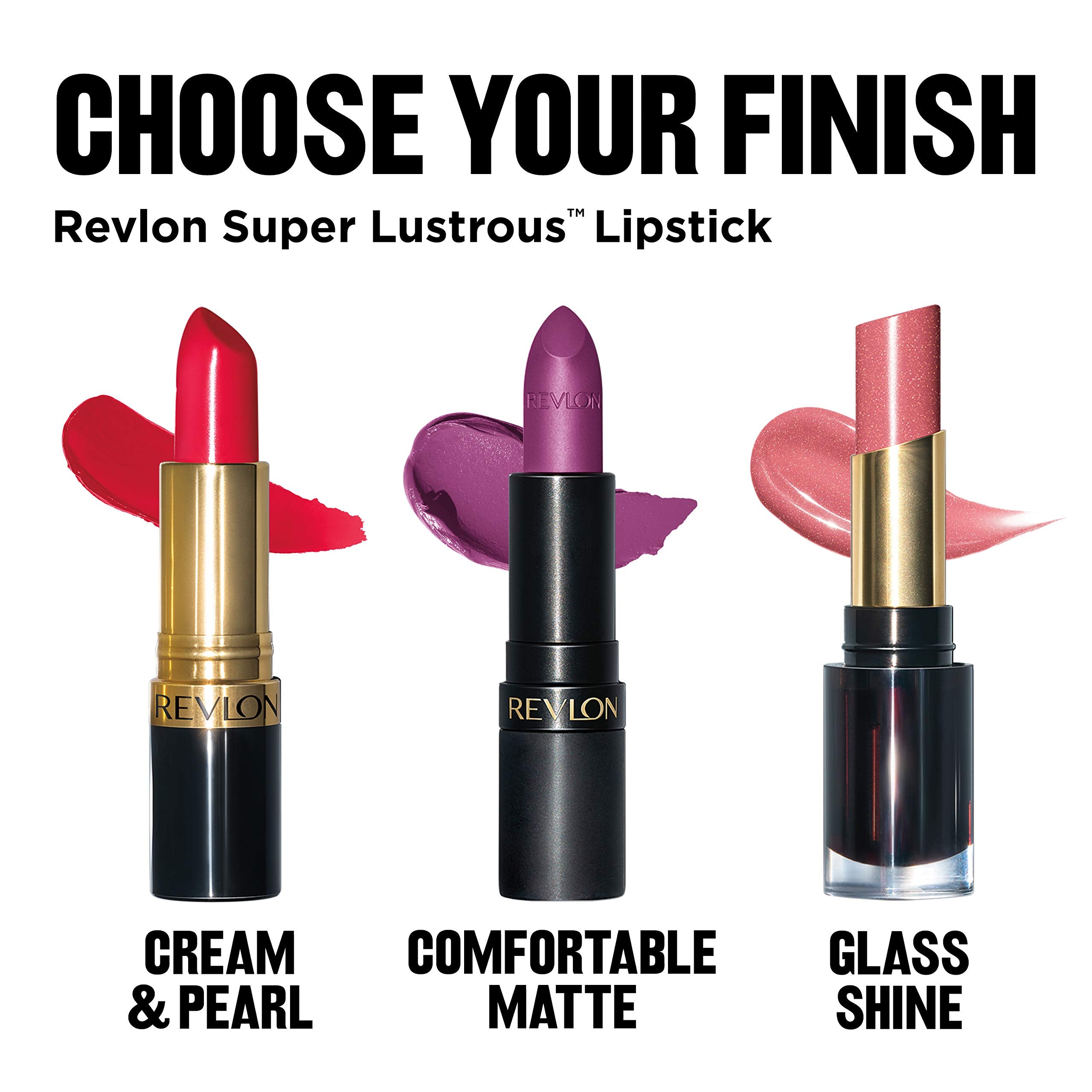 REVLON close-up shows creamy texture and comfortable wear.