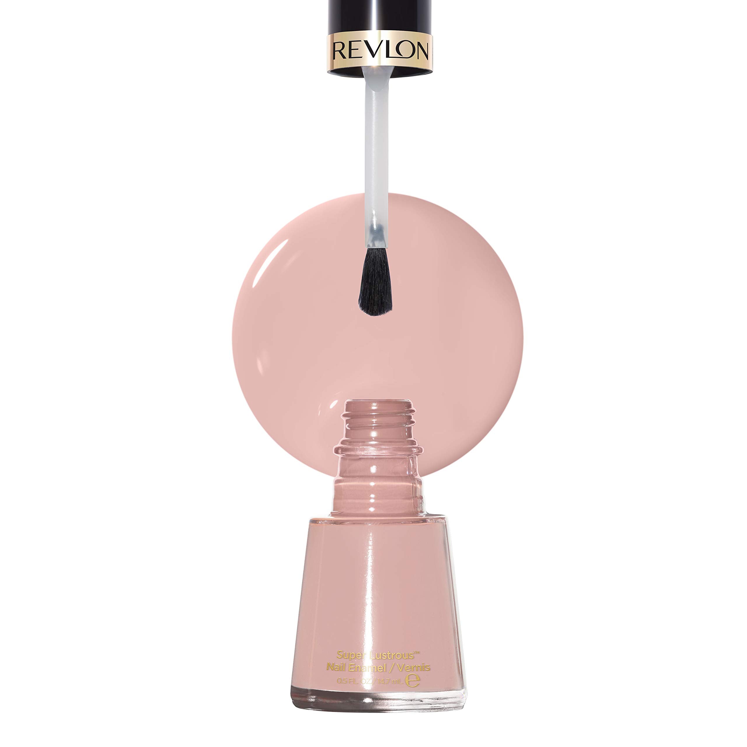 REVLON Romantique nail polish brush showing smooth application on nails.
