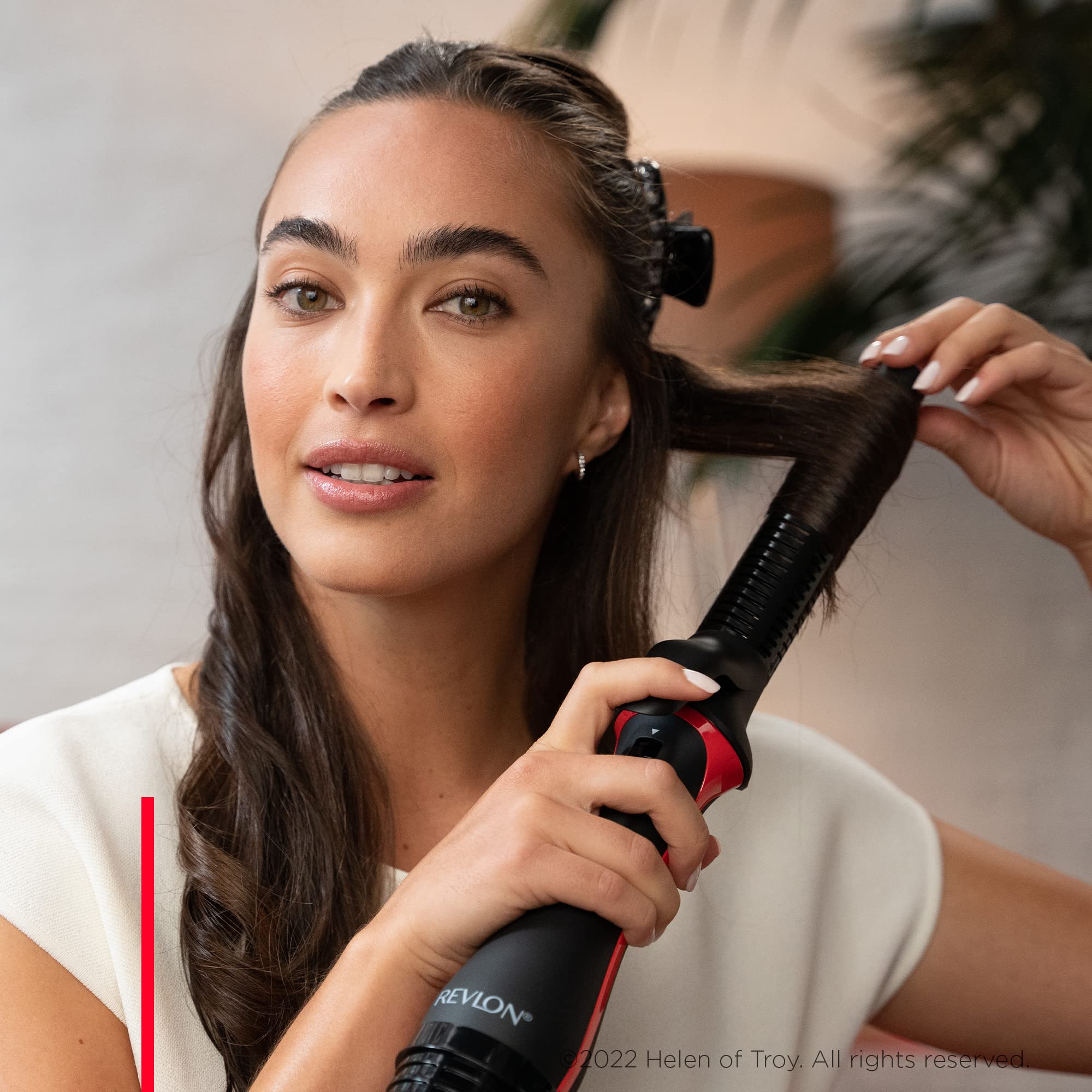 Revlon One-Step Blowout Styler heat settings let you tailor drying and curling.
