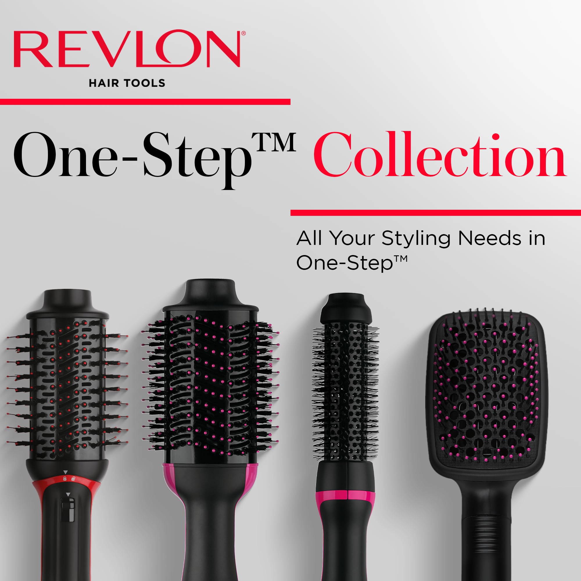 REVLON One-Step enables salon-style blowouts at home.