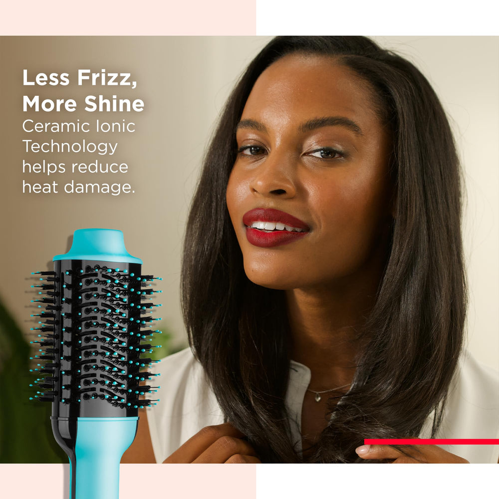 REVLON One-Step Volumizer Mint detangling nylon pins for effortless styling