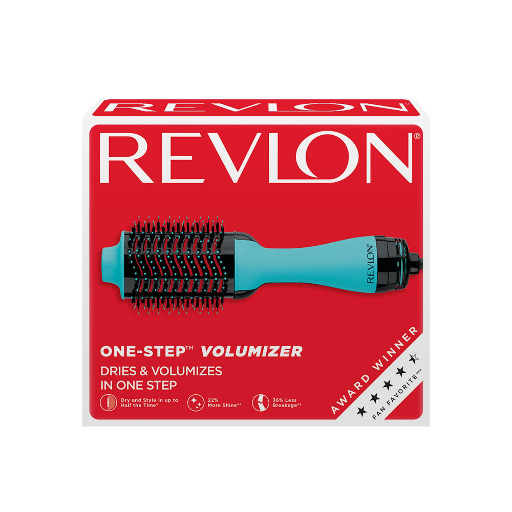 REVLON One-Step Volumizer Mint travel-ready styling tool for on-the-go grooming