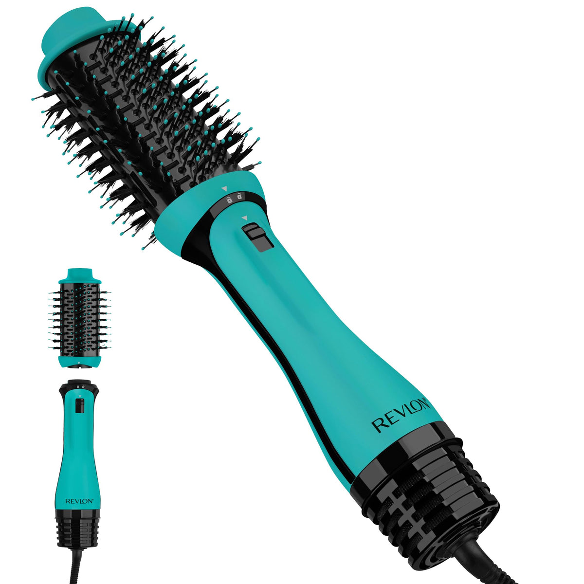 REVLON One-Step Volumizer PLUS root lift boosts fuller blowouts.