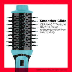 Revlon One-Step Volumizer Plus root-volume action showing lifts and body during styling.