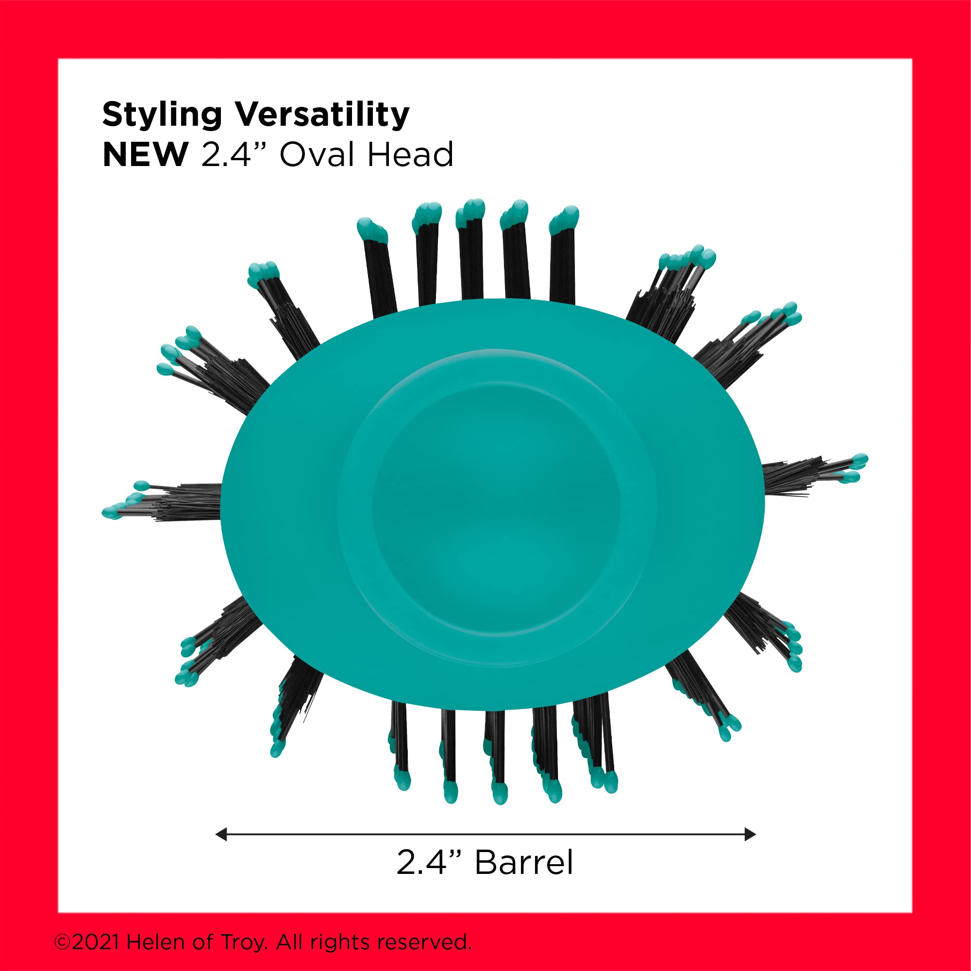 REVLON One-Step Volumizer PLUS shiny, smooth finish improves shine.