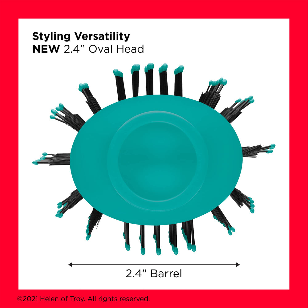 REVLON One-Step Volumizer PLUS shiny, smooth finish improves shine.