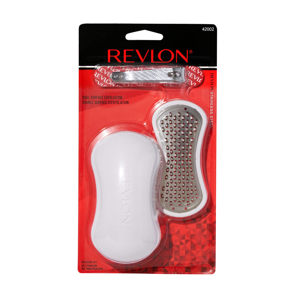 REVLON PediExpert works on dry skin for best exfoliation results