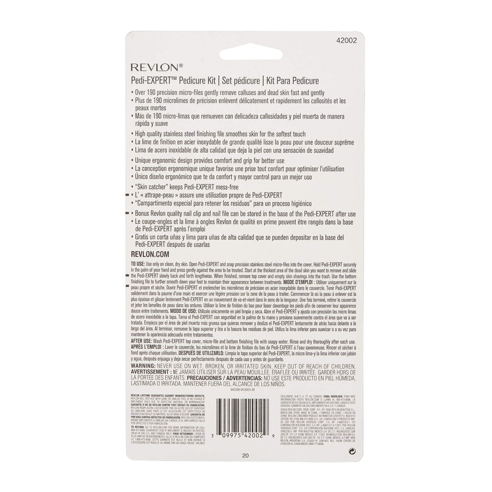 REVLON PediExpert at-home pedicure helps save time and money