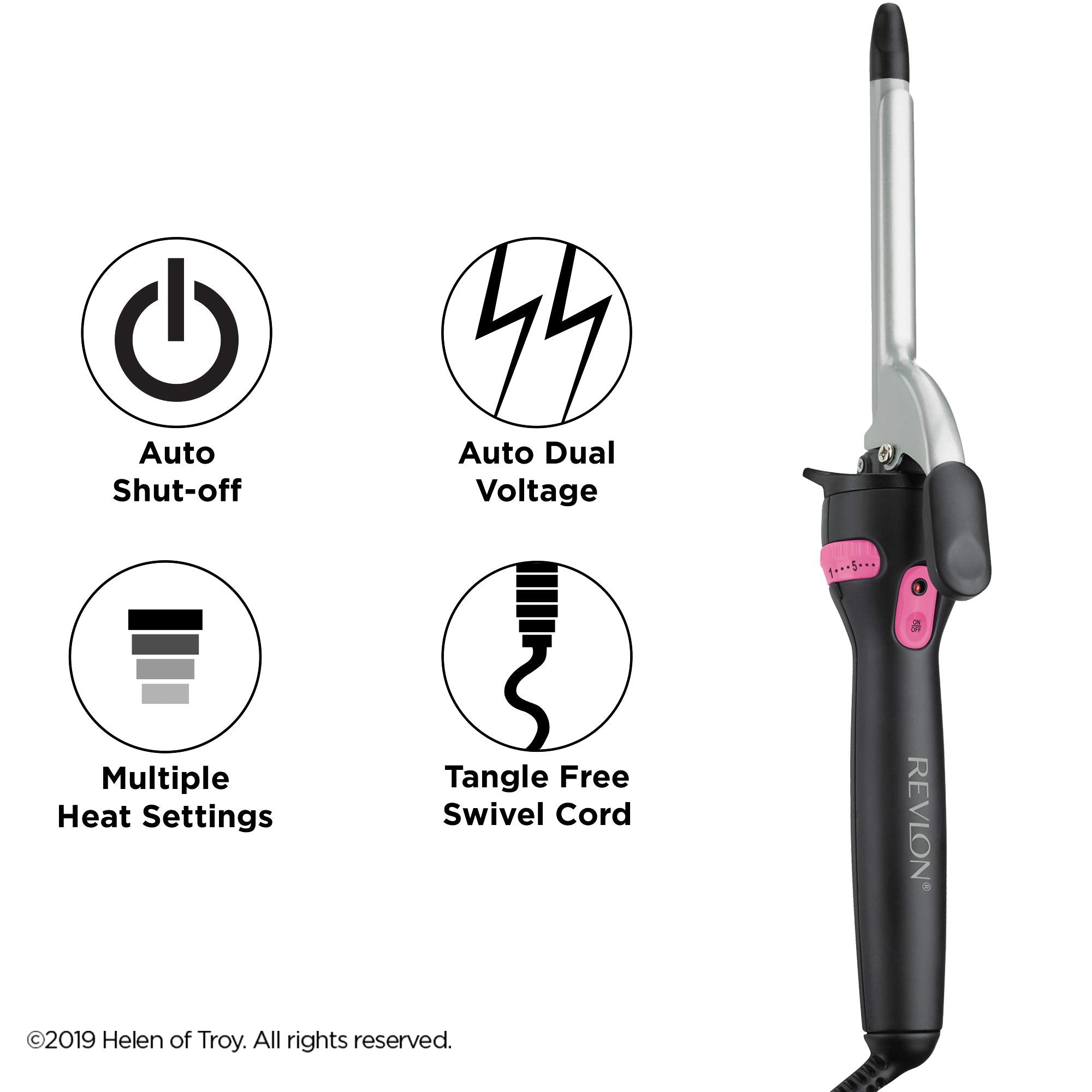 Revlon Perfect Heat auto shut off for safety after use