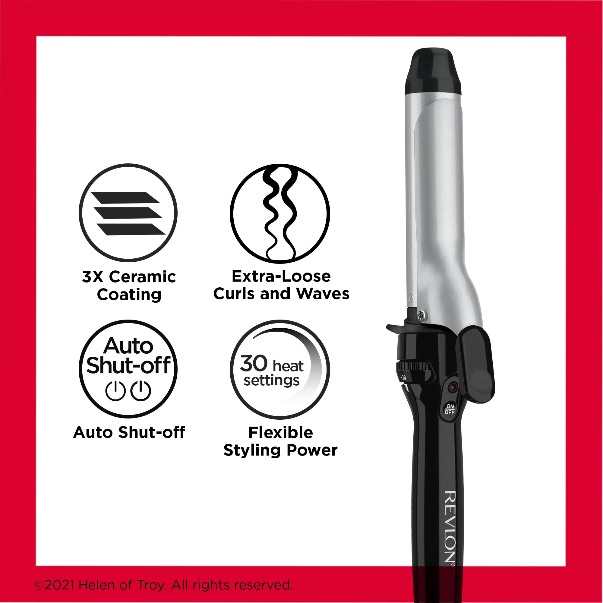 Revlon Perfect Heat dual voltage for worldwide styling on the go.