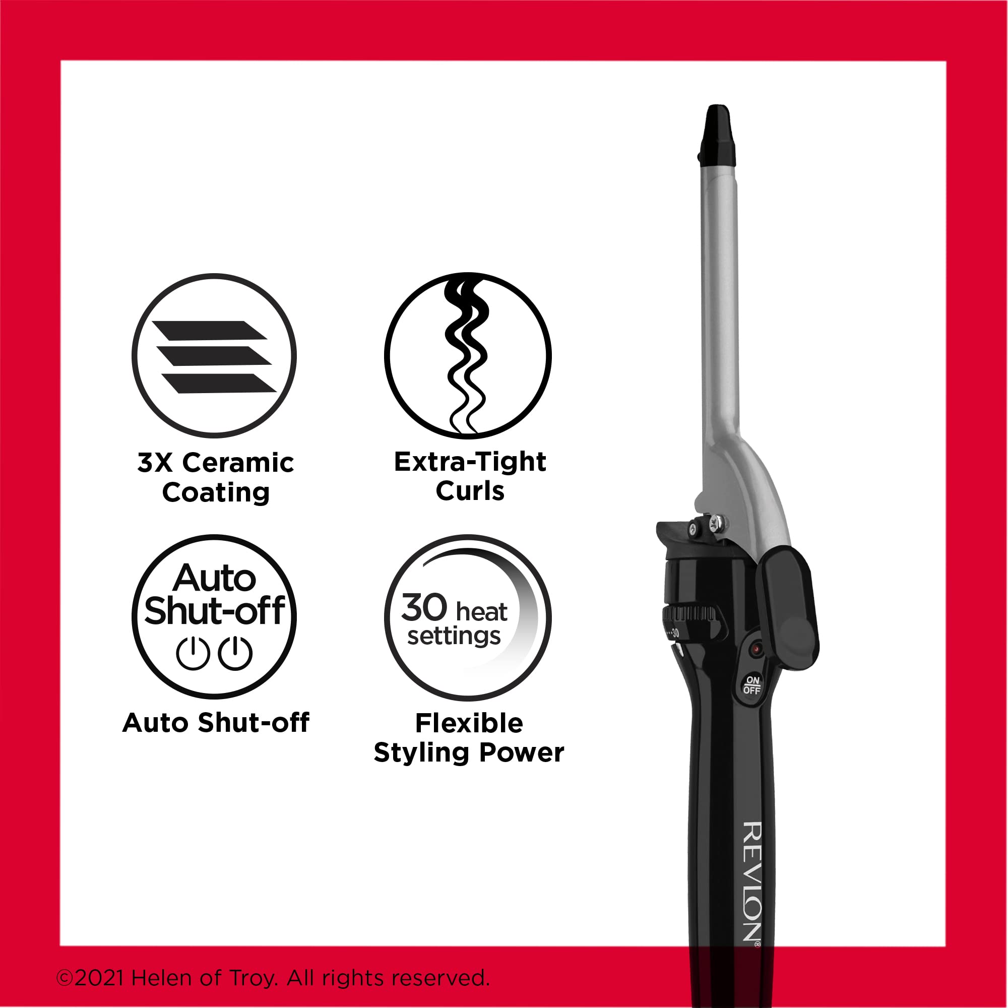 Revlon Perfect Heat quick 30 second heat up speeds up routines